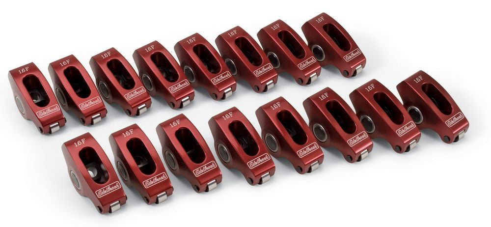 Edelbrock EDE77780 SBF Roller R/A Set - 1.6 Ratio 3/8 Stud