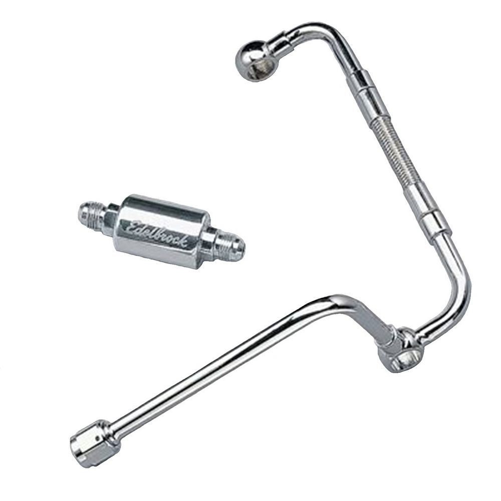 Edelbrock EDE8128 Dual Feed Fuel Line Kit