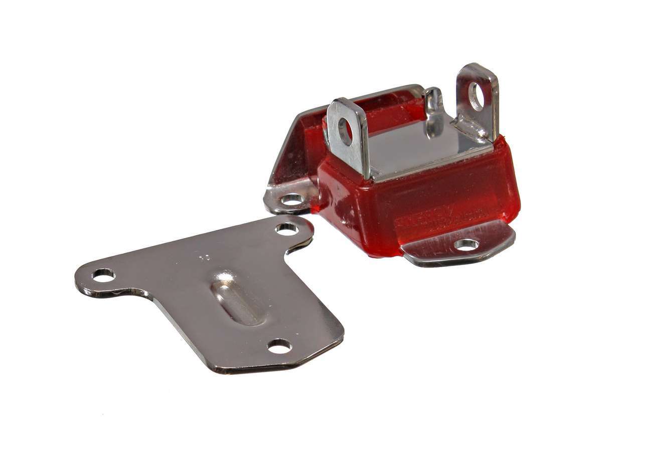 Energy Suspension ENE3-1118R BBC Engine Motor Mount Chrome Finish Red Each