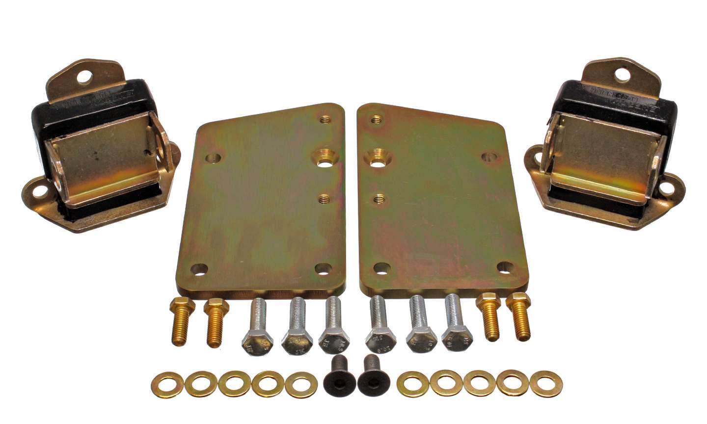 Energy Suspension ENE3-1148G LS1 Engine Conversion Mounts Short/Wide Zinc
