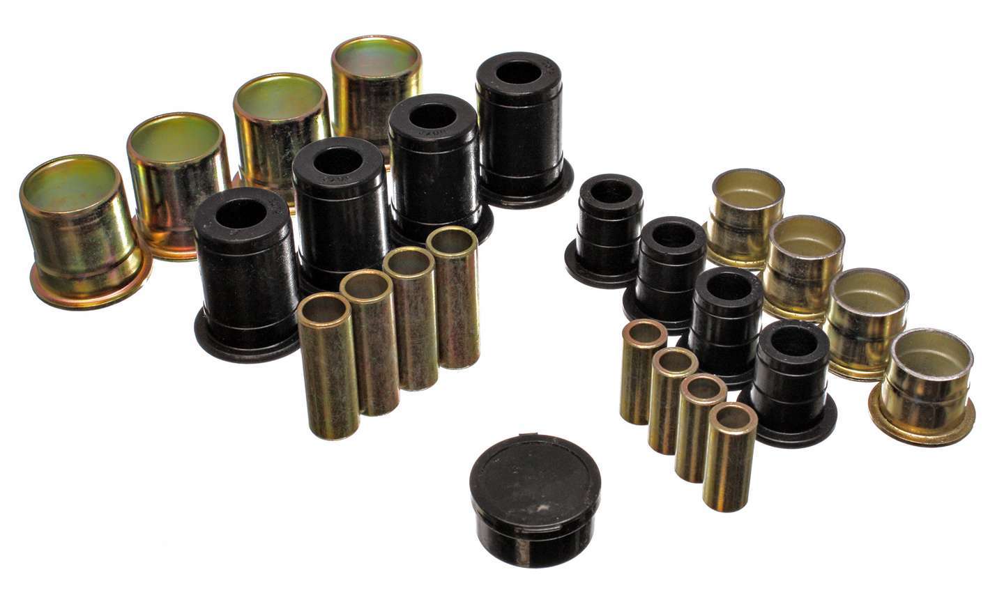 Energy Suspension ENE3-3126G Gm Frt Cont Arm Bushing Set Black