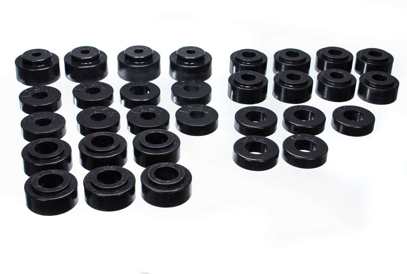 Energy Suspension ENE3-4115G 68-72 Chevy Body Mounts Black