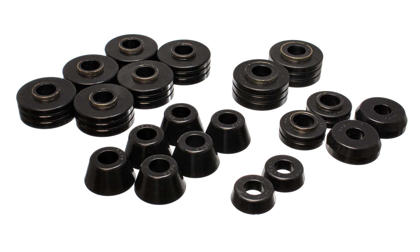 Energy Suspension ENE4-4102G Bronco Body Mounts-Black