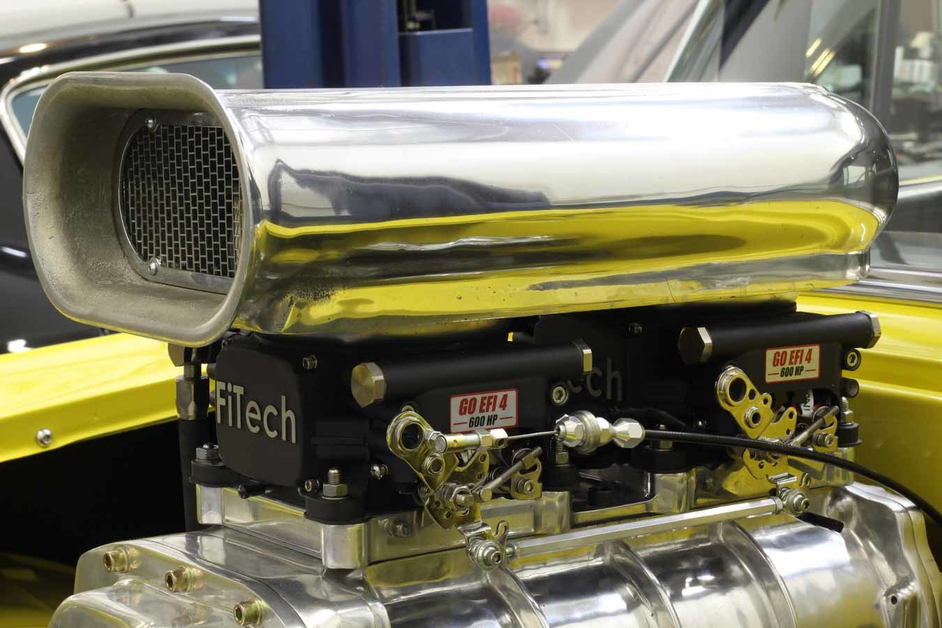 Fitech Fuel Injection FIT30064 GO EFI 2x4 1200hp Power Adder Kit Matte Black