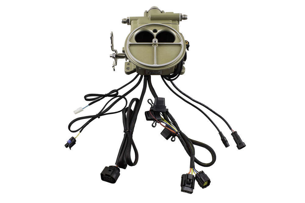 Fitech Fuel Injection FIT39001 Go EFI 2 Barrel EFI Kit HP Classic Gold