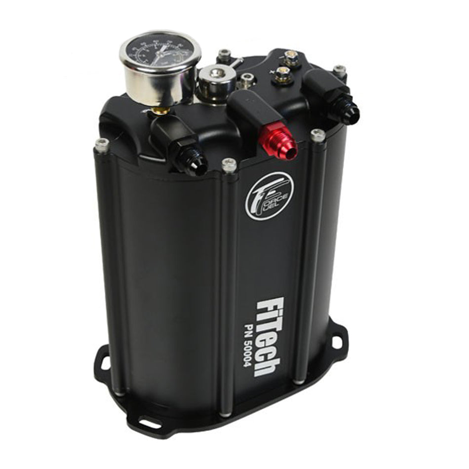 Fitech Fuel Injection FIT50004 340LPH Force Fuel System Black Finish