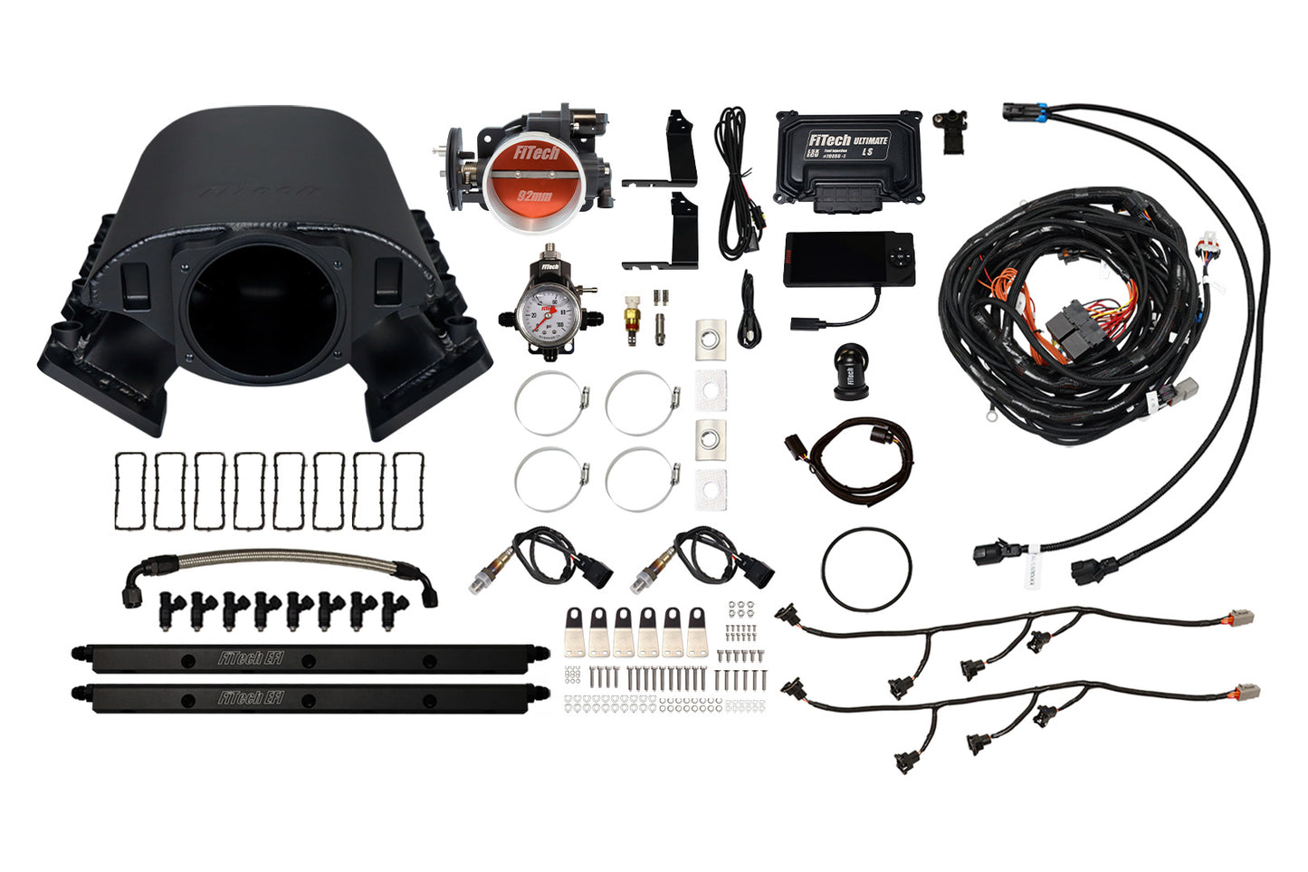 Fitech Fuel Injection FIT70088 Ultimate Rebel LS 500HP EFI System wo/Trans Cont