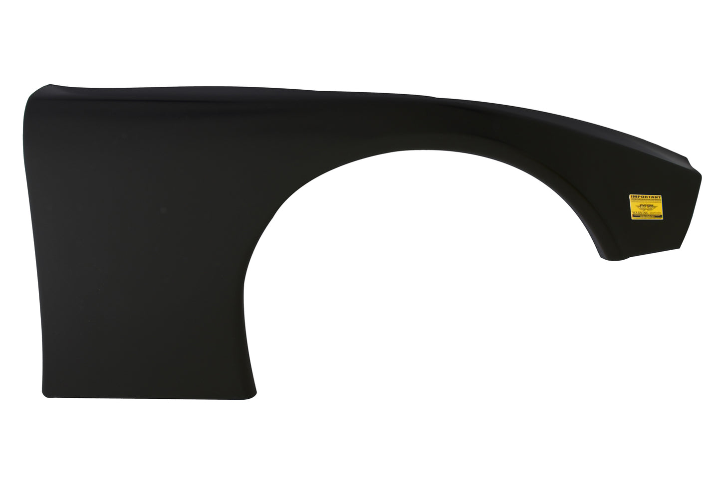 Fivestar FIV11002-23051-BR 2019 LM Molded Plastic Fender Black Right