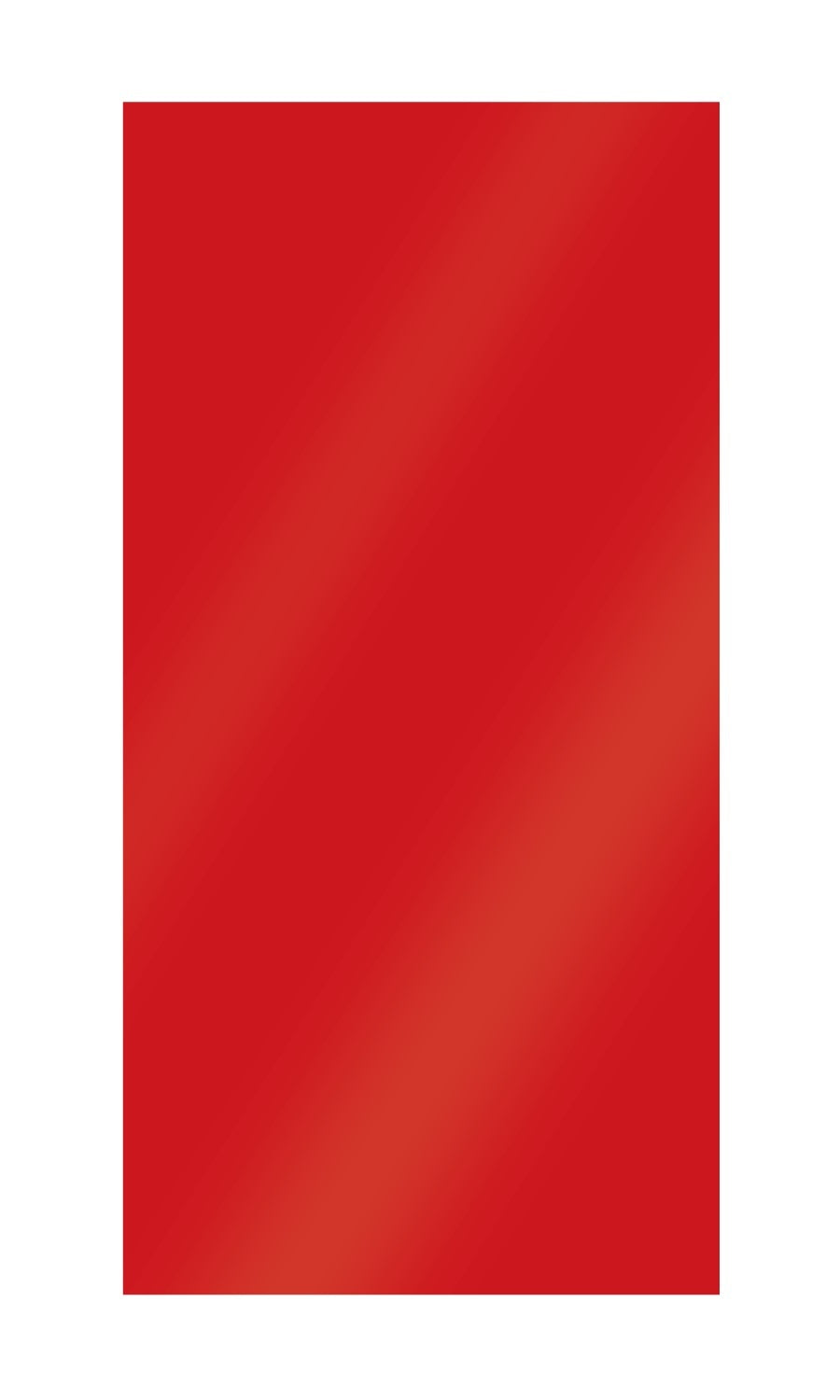 Fivestar FIV30001-93051-R Plastic Sheet MD3 4ft x 8ft Red MD3