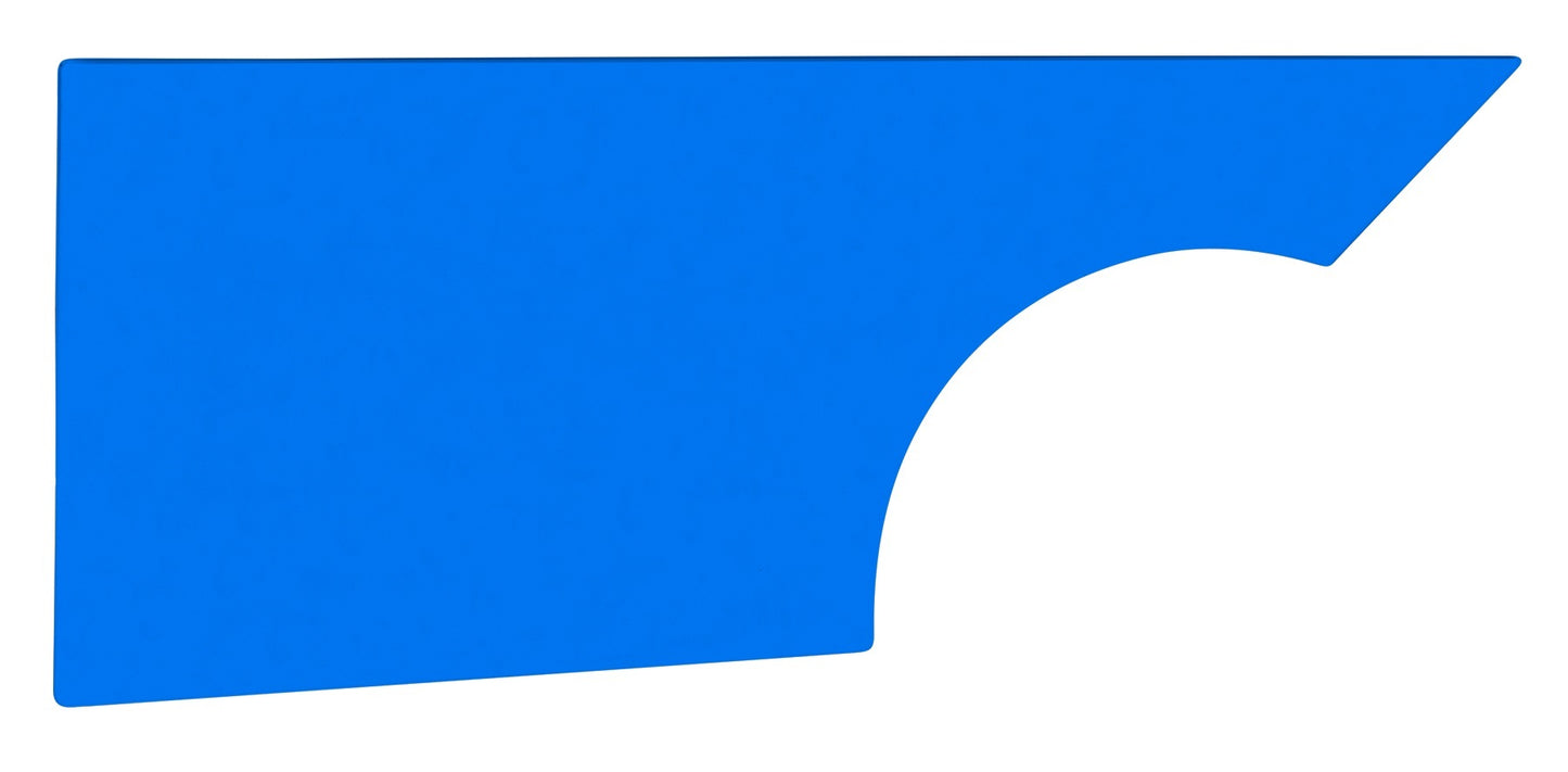 Fivestar FIV32001-27351-CBR Quarter Panel Dirt Right Side Blue