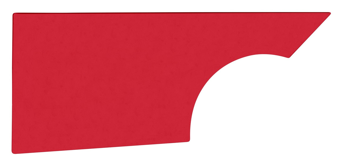 Fivestar FIV32001-27351-RR Quarter Panel Dirt Right Side Red