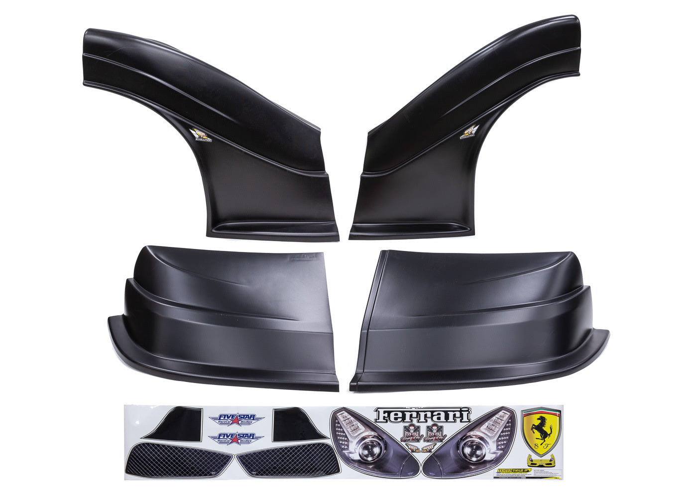 Fivestar FIV32913-43554-B MD3 Evolution DLM Combo Ferrari Black