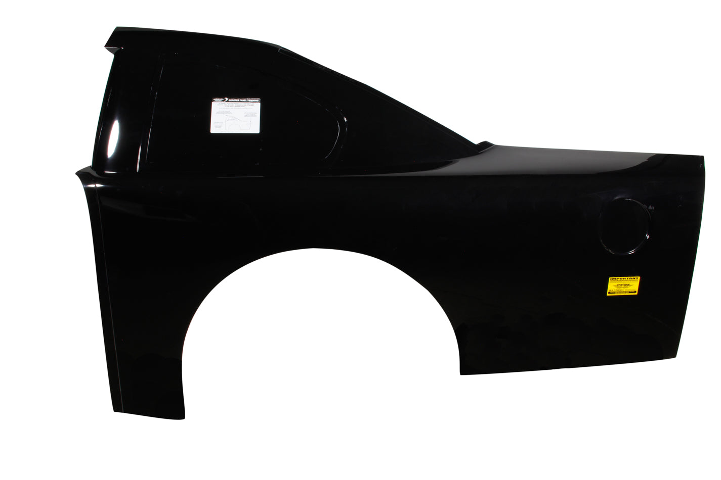 Fivestar FIV463-270-BL ABC Trad Roof Qtr Panel Ultraglass Black Left