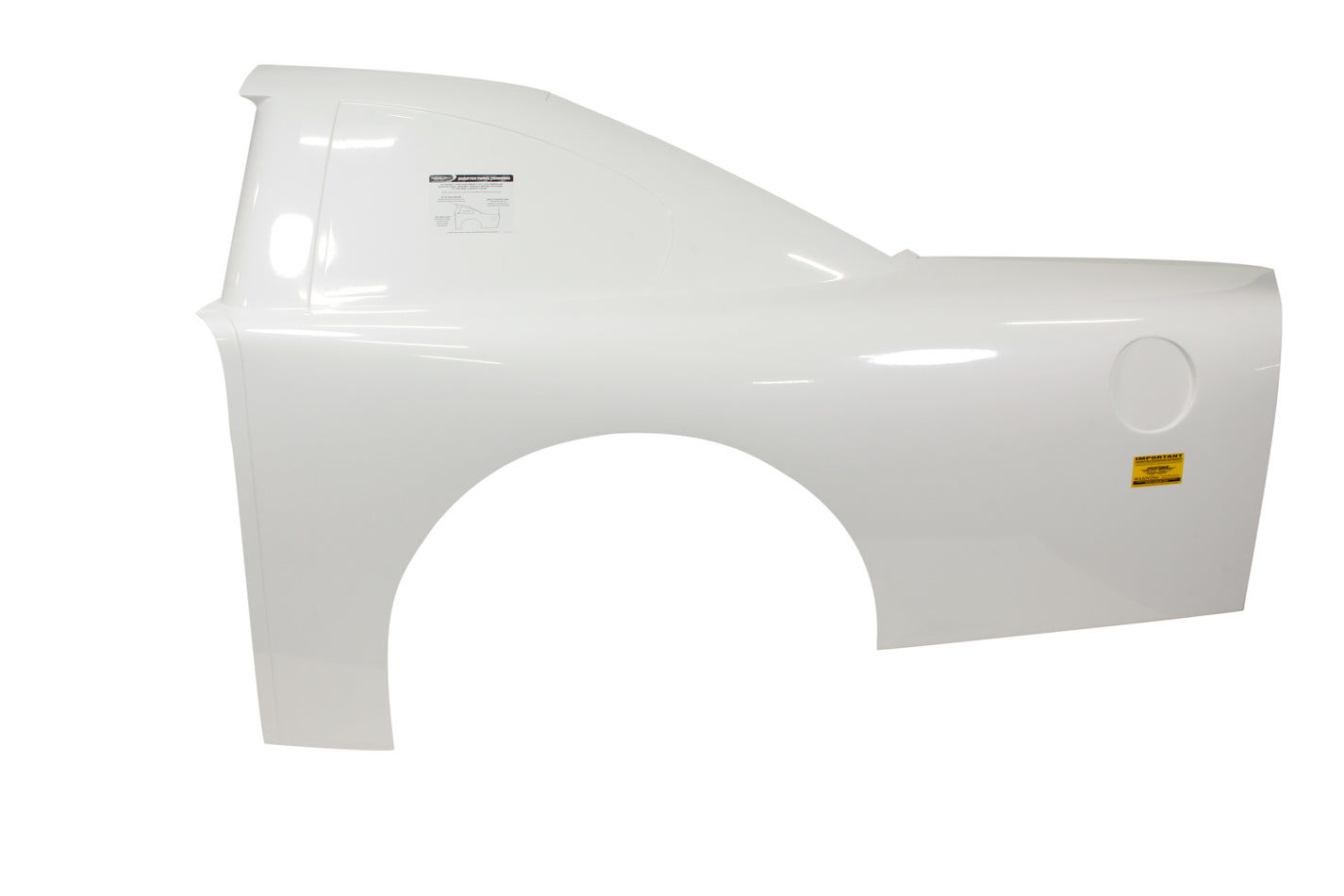 Fivestar FIV463-270-WL ABC Trad Roof Qtr Panel Ultraglass White Left
