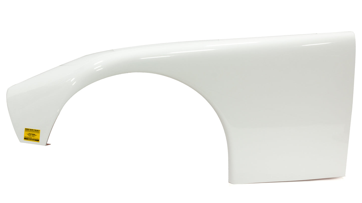 Fivestar FIV663-240-WL ABC Fender Ultraglass White Left 10in Tires