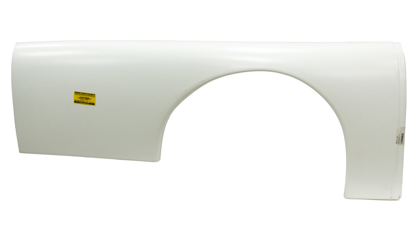 Fivestar FIV670-27-WR ABC Greenhouse Qtr Panel Plastic White Right