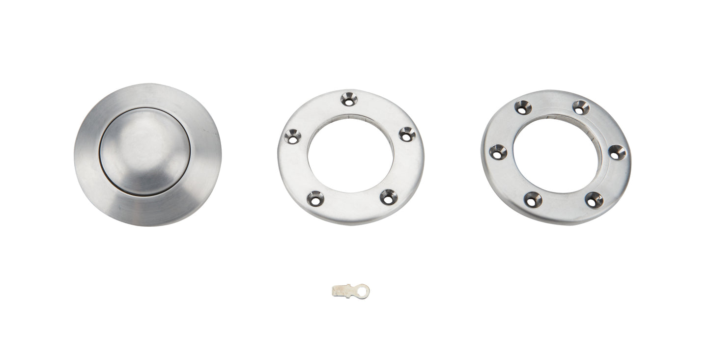 Flaming River FLAFR20119HN Horn Button 5/6 Bolt Mill Finish