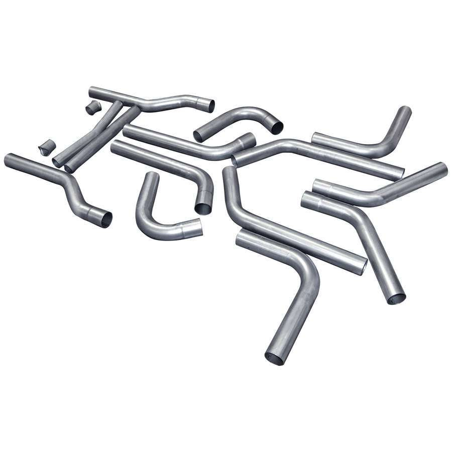 Flowmaster FLO15936 U-Fit Dual Exhaust Pipe Kit - 2.50in