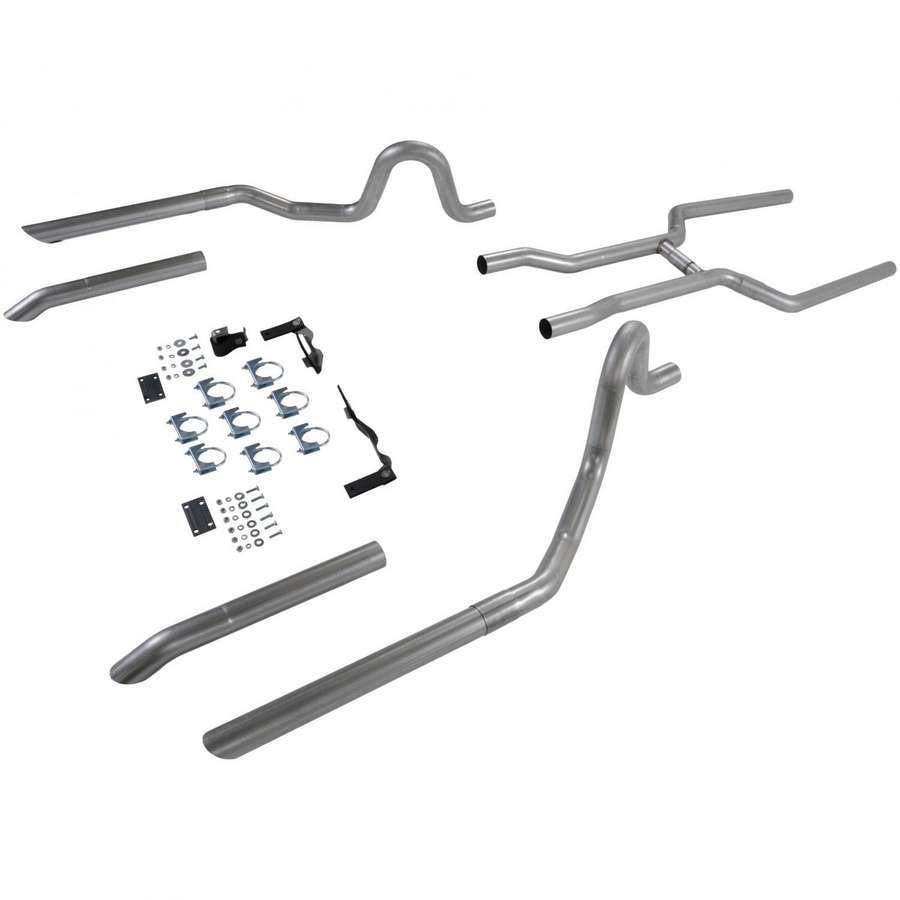 Flowmaster FLO17107 Cat-Back Exhaust Kit - 64-77 GM A-Body