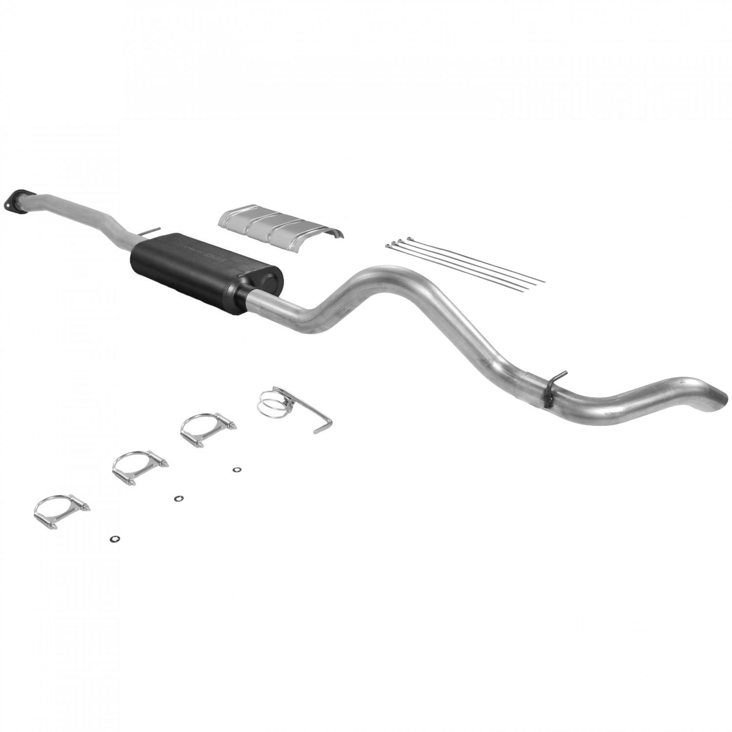 Flowmaster FLO17147 93-95 GM P/U Ext Cab SB Force II Exhaust System