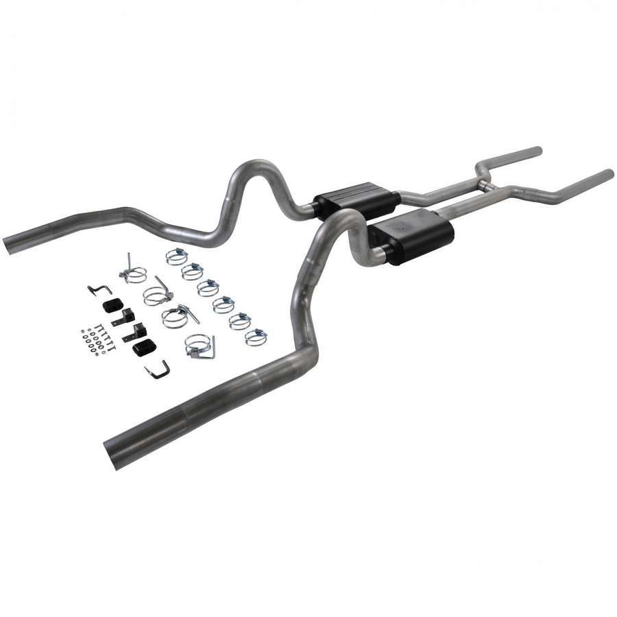 Flowmaster FLO17200 3in Complete Exhaust Kit 68-72 GM A-Body