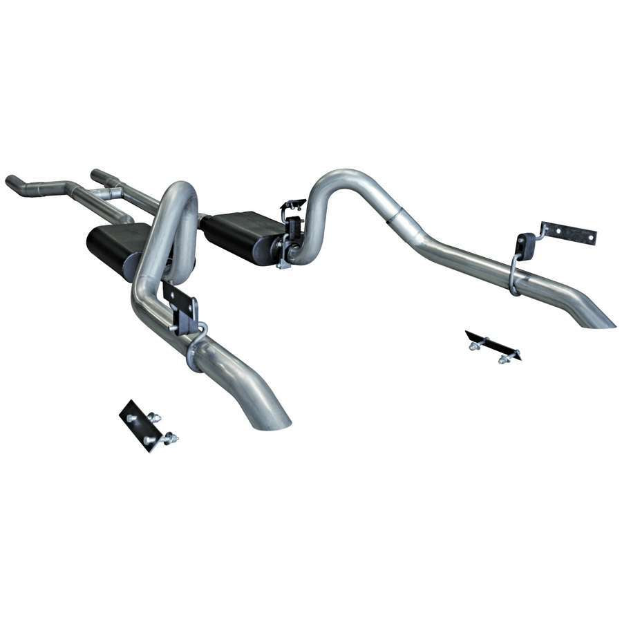 Flowmaster FLO17282 A/T Exhaust System - 67-70 Mustang
