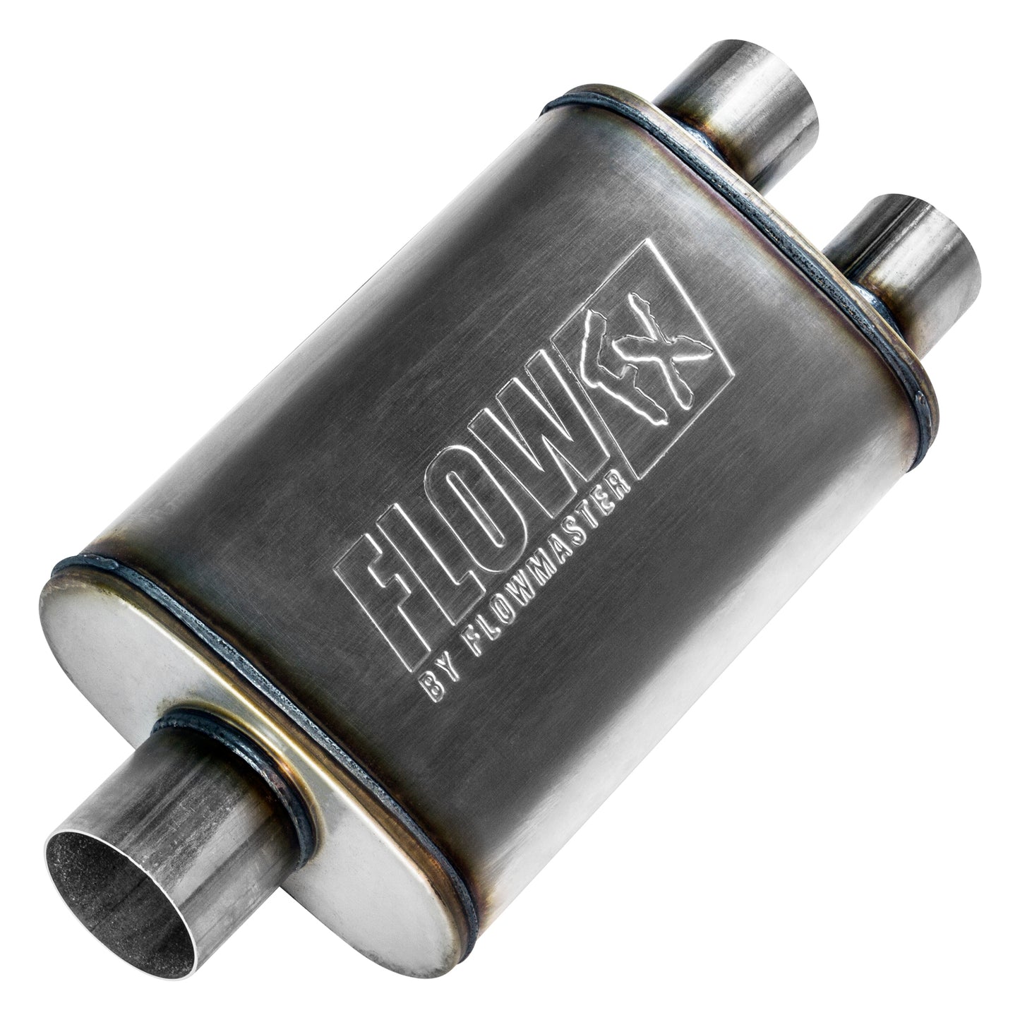 Flowmaster FLO72198 FlowFX Muffler 3in In Offset/Out Offset