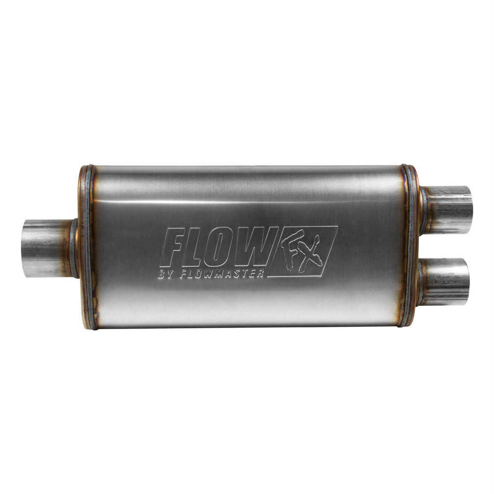 Flowmaster FLO72288 FlowFX Muffler 3.0in In/2.25in Out Ctr/Ctr