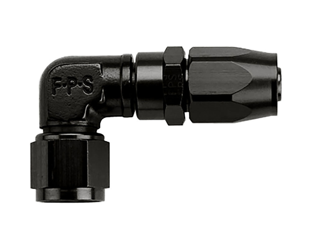 Fragola FRG109120-BL Hose Fitting #20 90 Degr Black - Low Pro-File