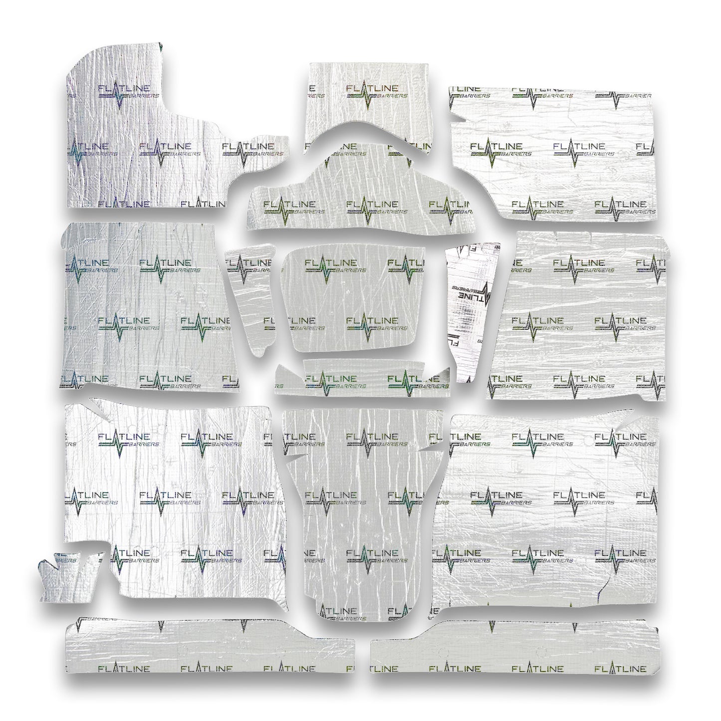 Flatline Barriers FTLTABT4031 60-62 GM Truck Low Tunne l Floor Insulation Kit
