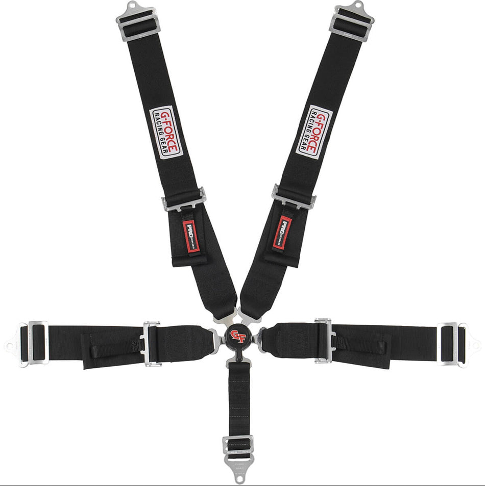 G-force GFR7000BK Indivd. Shoulder Harness Pull-Down C/L Pro Series