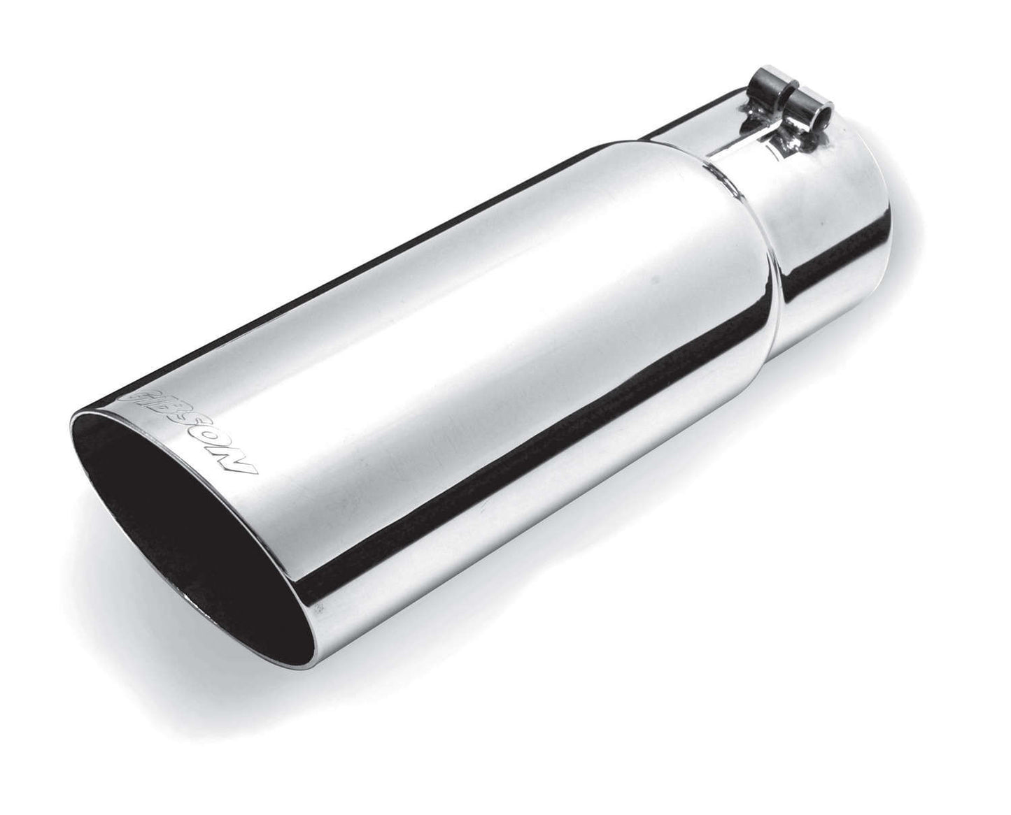 Gibson Exhaust GIB500554 Stainless Single Wall An gle Exhaust Tip