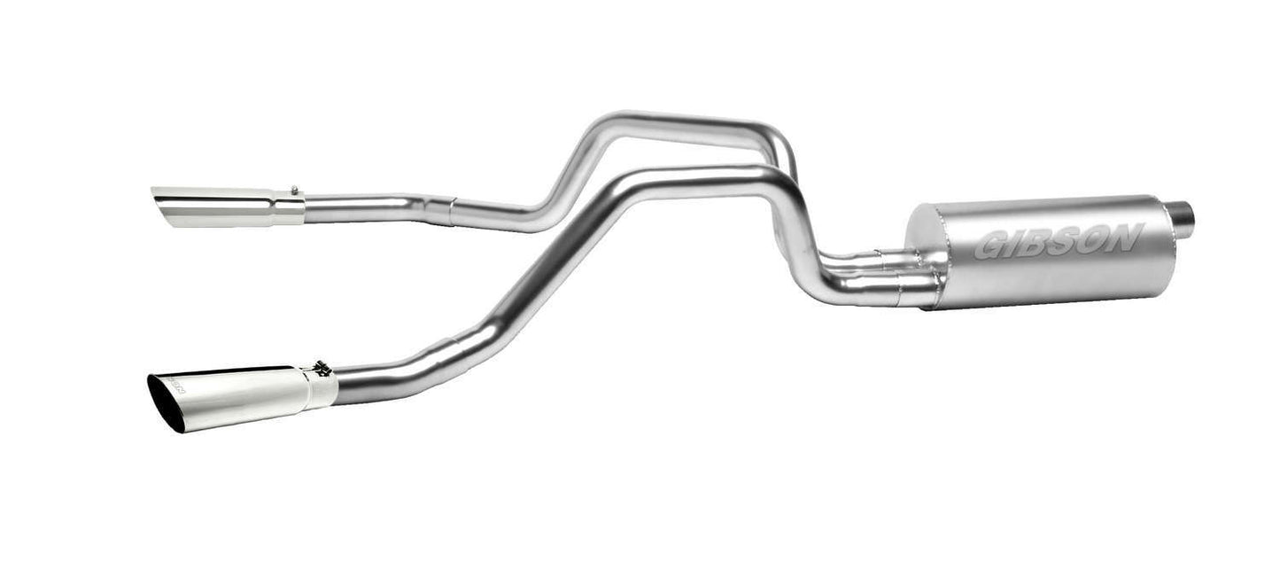 Gibson Exhaust GIB5560 Cat-Back Dual Split Exha ust System Aluminized