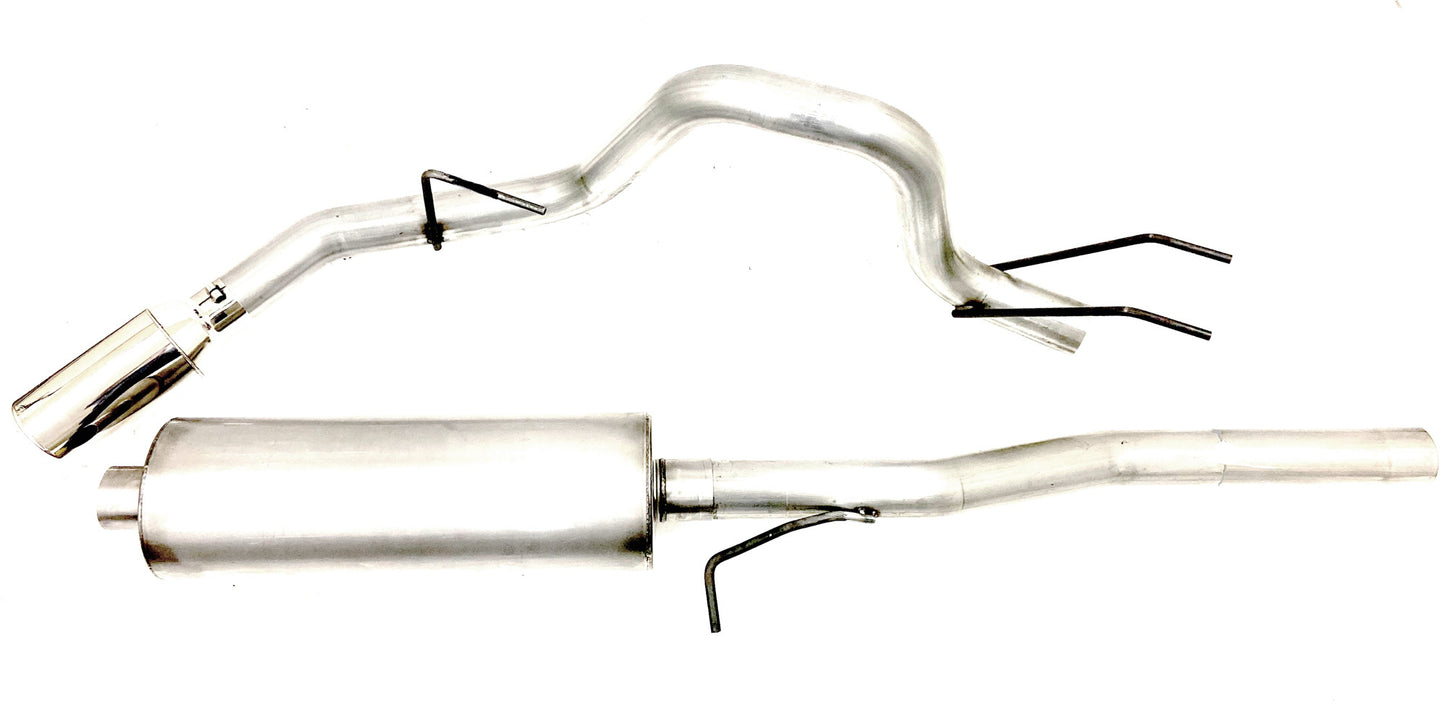 Gibson Exhaust GIB619907 Cat-Back Single Exhaust System System Stainless