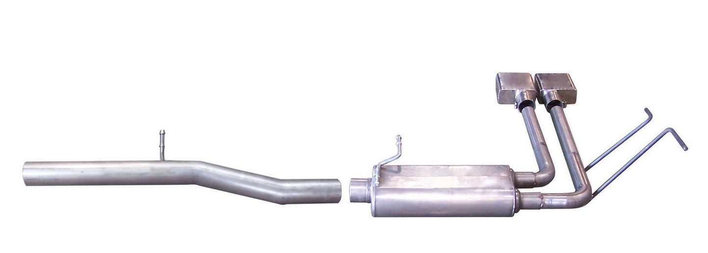 Gibson Exhaust GIB65639 Cat-Back Super Truck Exh aust System Stainless