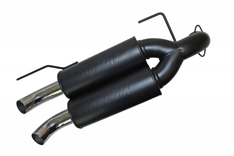 Gibson Exhaust GIB98014 Polaris UTV Dual Exhaust Black Ceramic