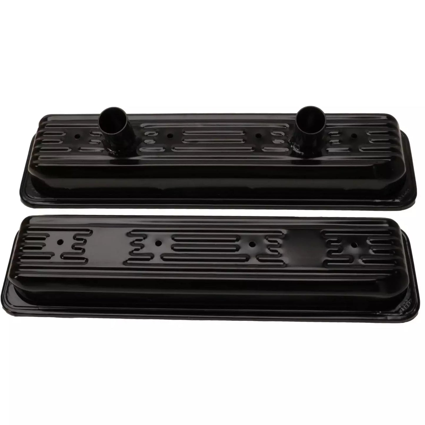 Chevrolet Performance GMP25534359 Valve Cover Kit SBC Circle Track Steel Black