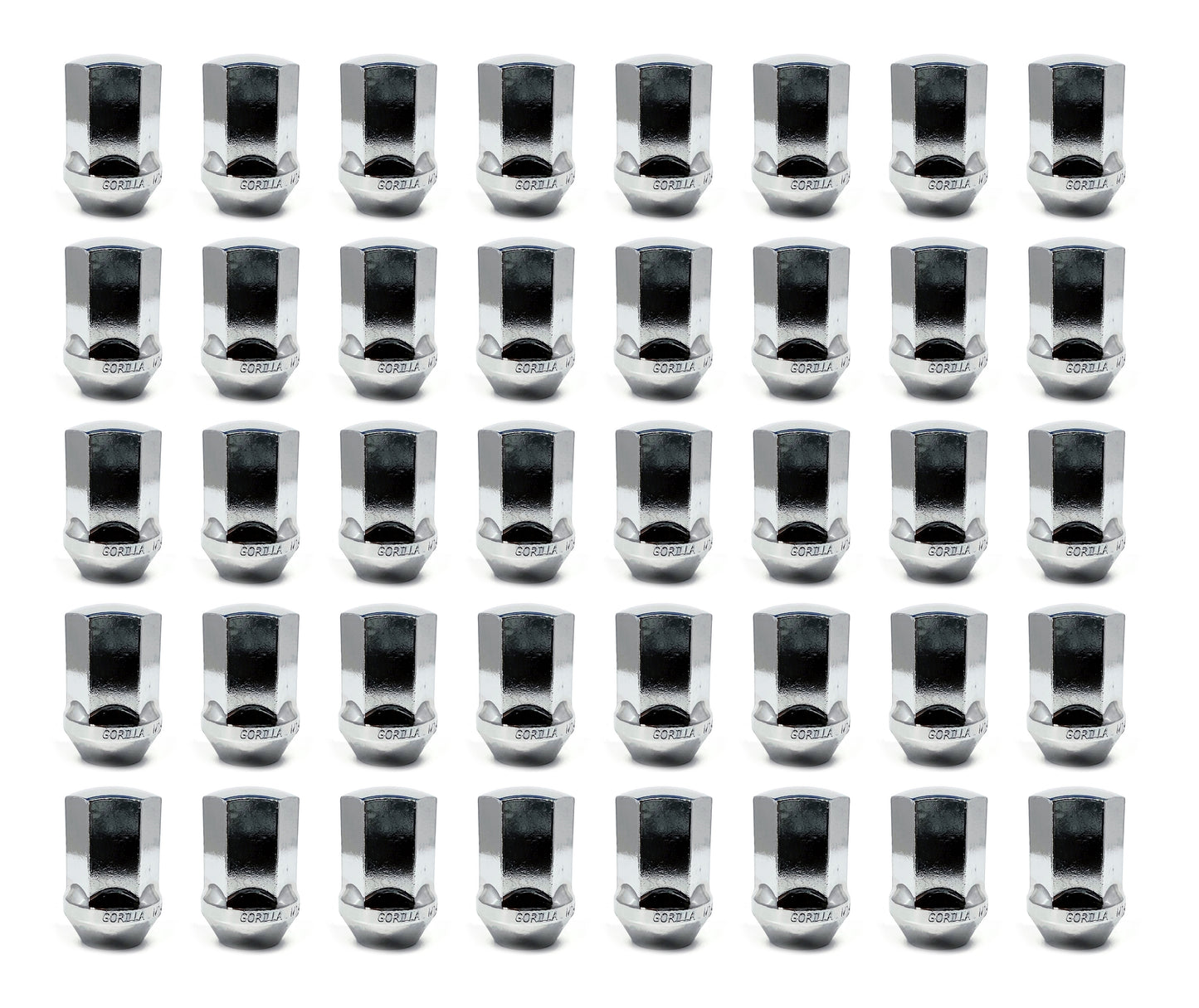 Gorilla GOR61148FS 40 Lugnuts 14mm x 1.5 13/16 Hex