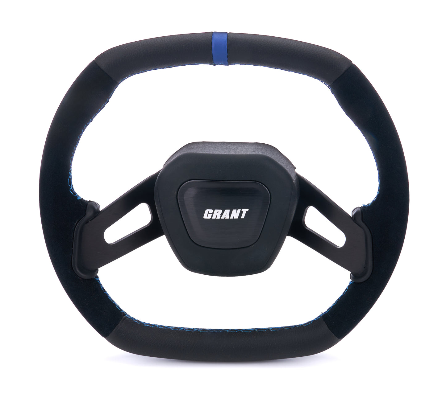 Grant GRT682 C8 Performance Steering Wheel Blue Center Stripe