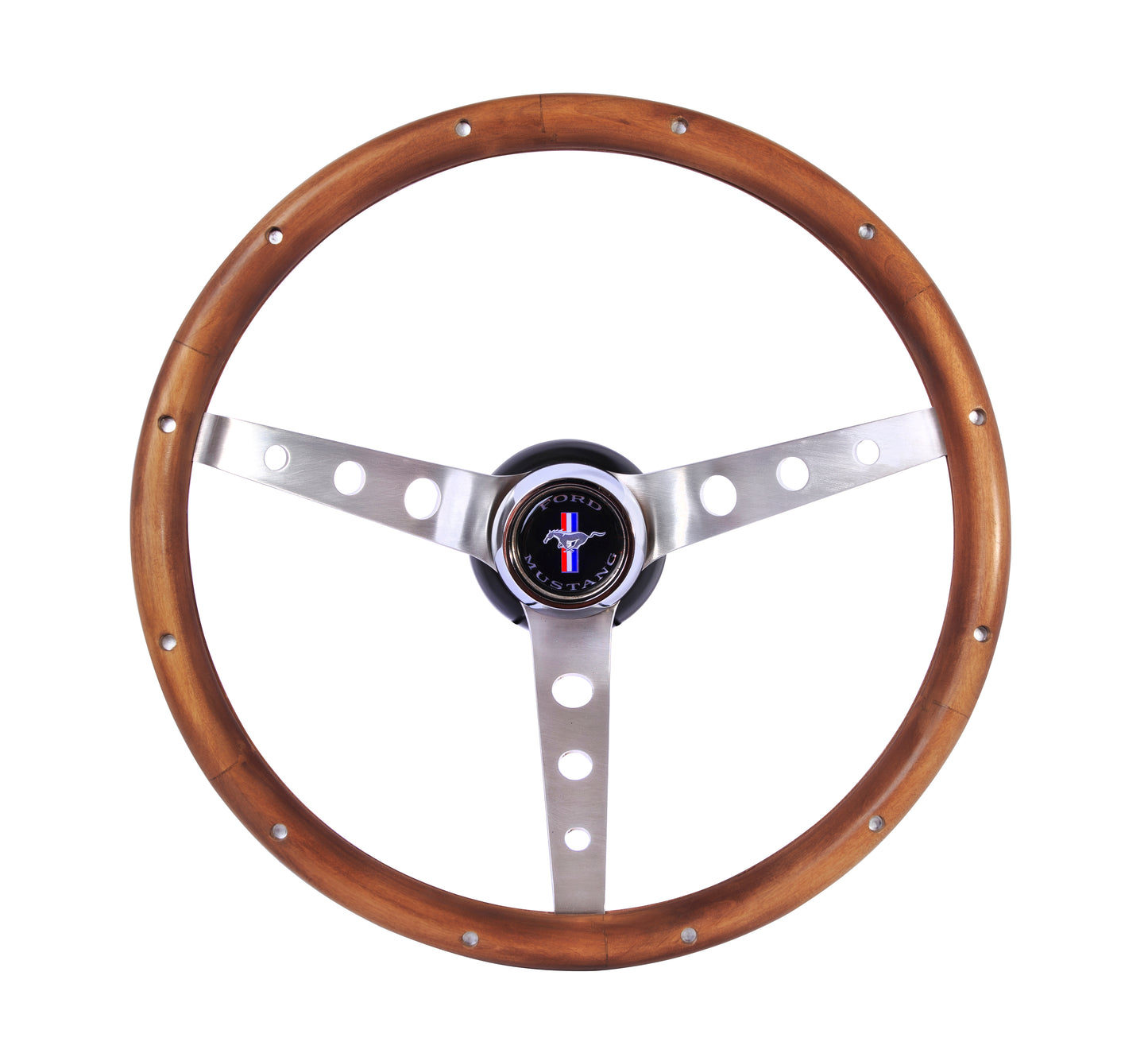 Grant GRT966 15in Walnut Mustang Wheel
