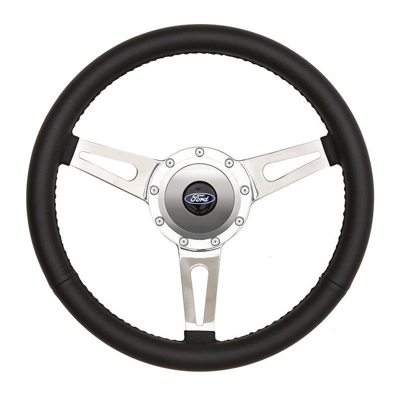 Gt Performance GTP38-4245 GT9 Retro Cobra Style Steering Wheel Black