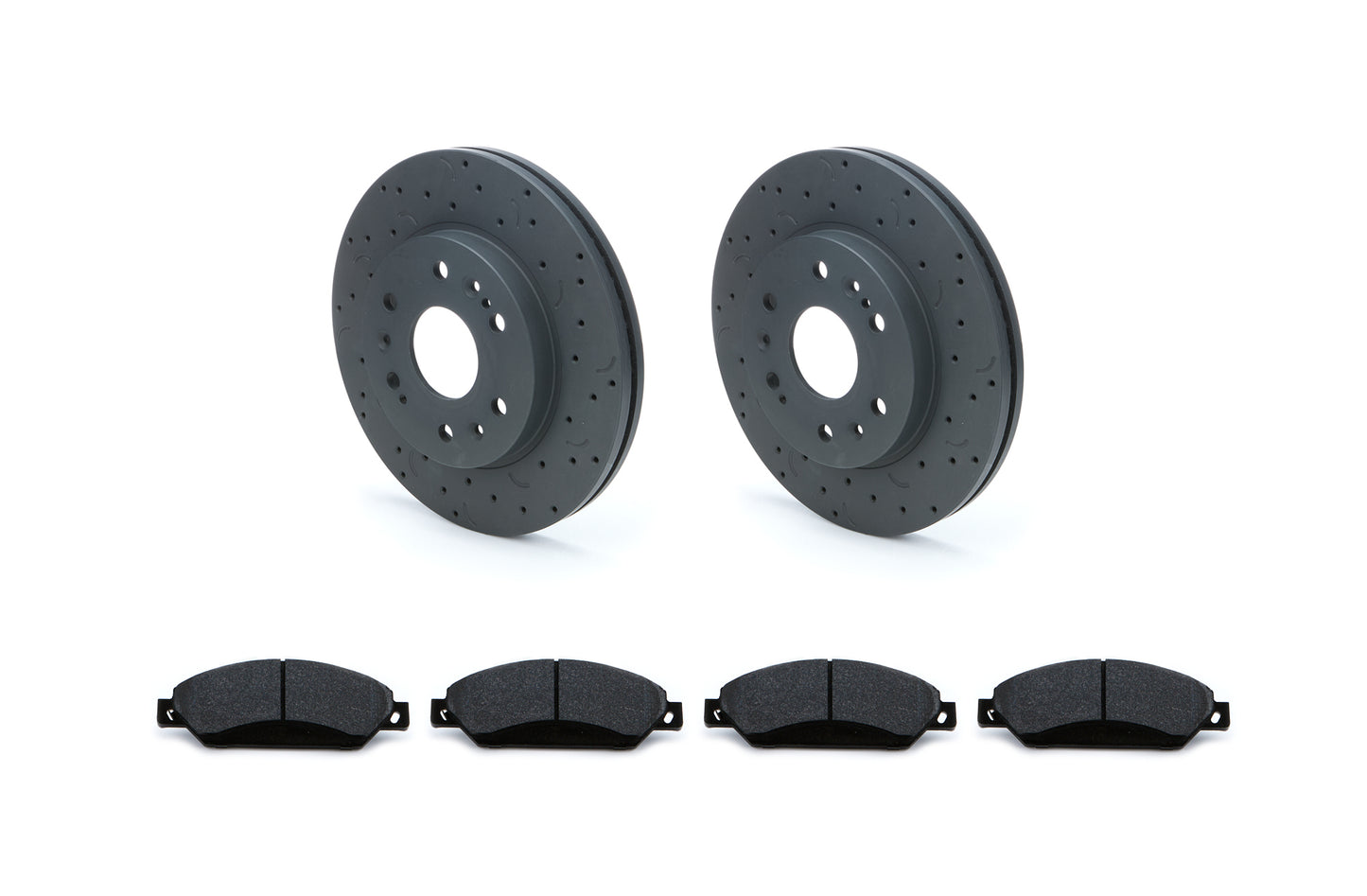 Hawk Brake HAWHKC4403.561F Brake Rotor & Pad Kit Front GM