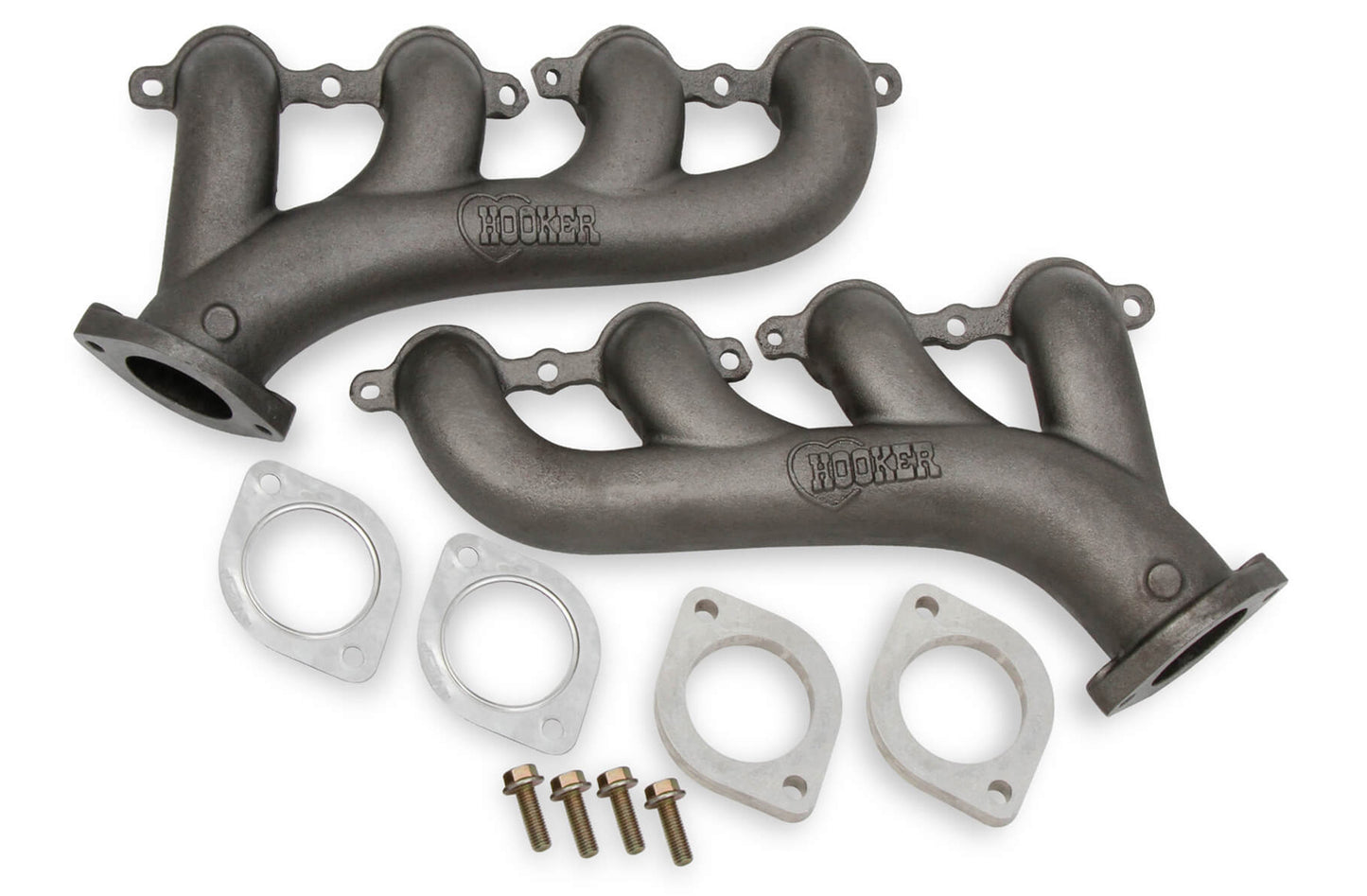 Hooker HKR8502 Exhaust Manifold Set GM LS w/2.5in Outlet