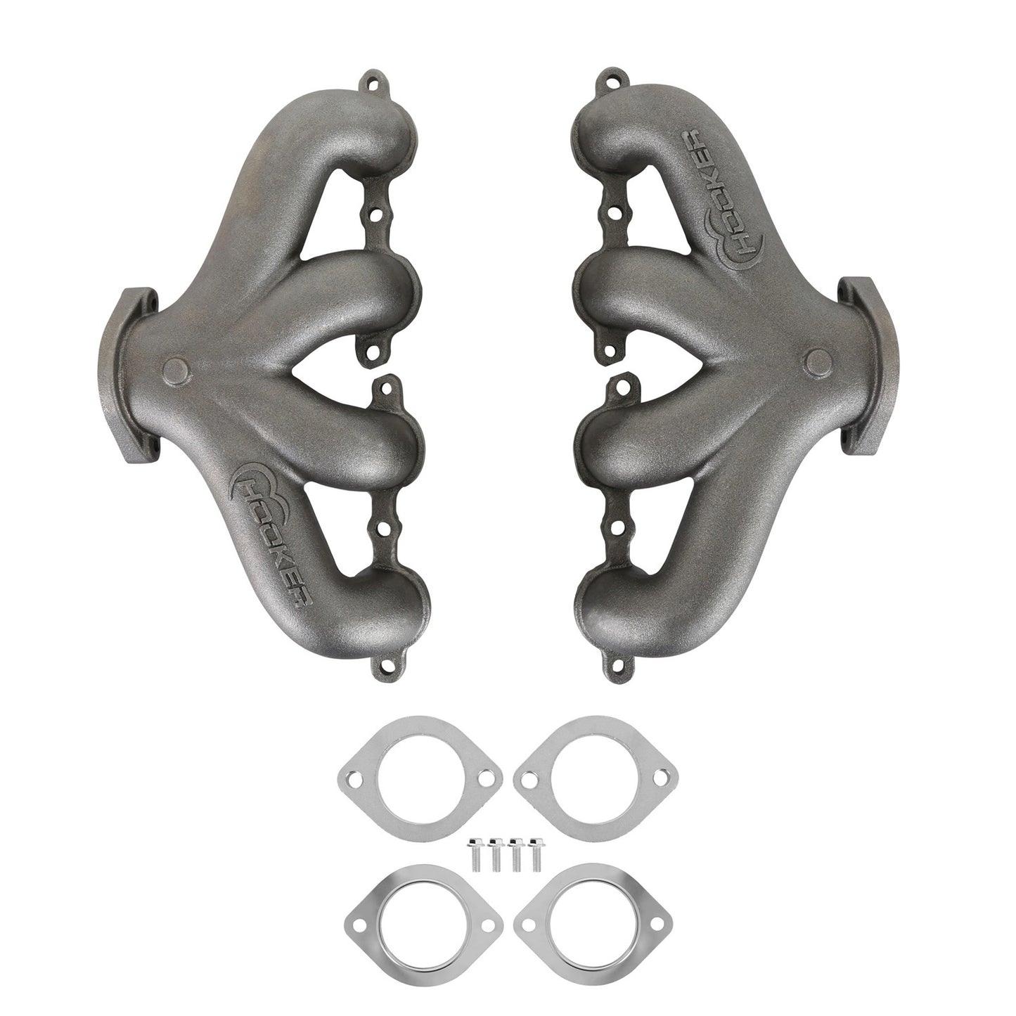 Hooker HKR8504HKR Exhaust Manifold Set GM LS - Center Dump