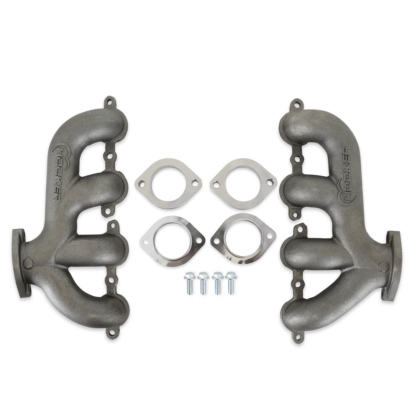 Hooker HKR8505HKR Exhaust Manifold Set GM LS Rear Dump