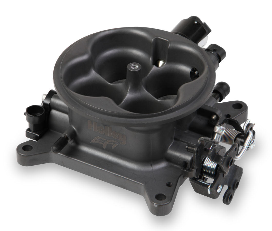 Holley HLY112-587 MPFI Throttle Body 1000 CFM Hard Core Gray