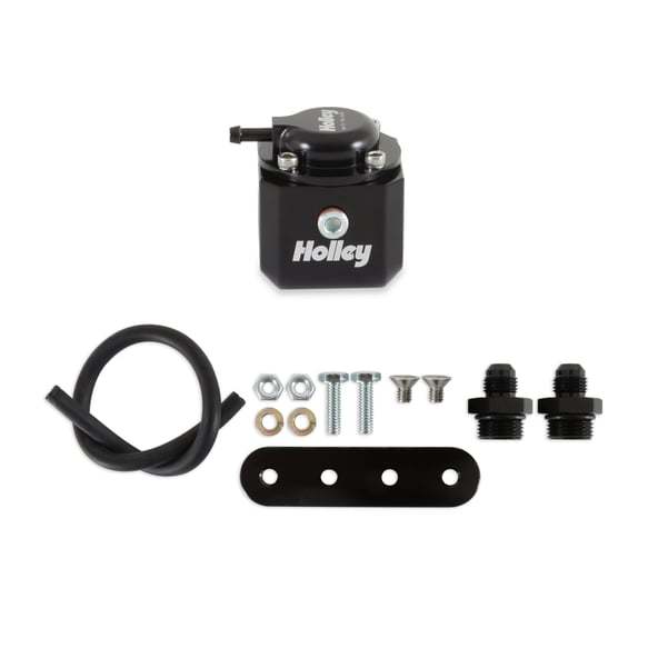 Holley HLY12-1006 Fuel Pulse Damper Inline 6an ORB 40-70PSI