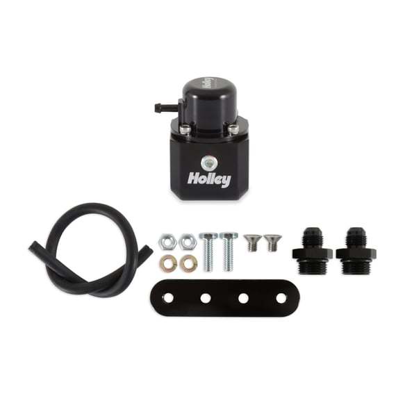 Holley HLY12-1008 Fuel Pulse Damper Inline 6an ORB 40-100PSI