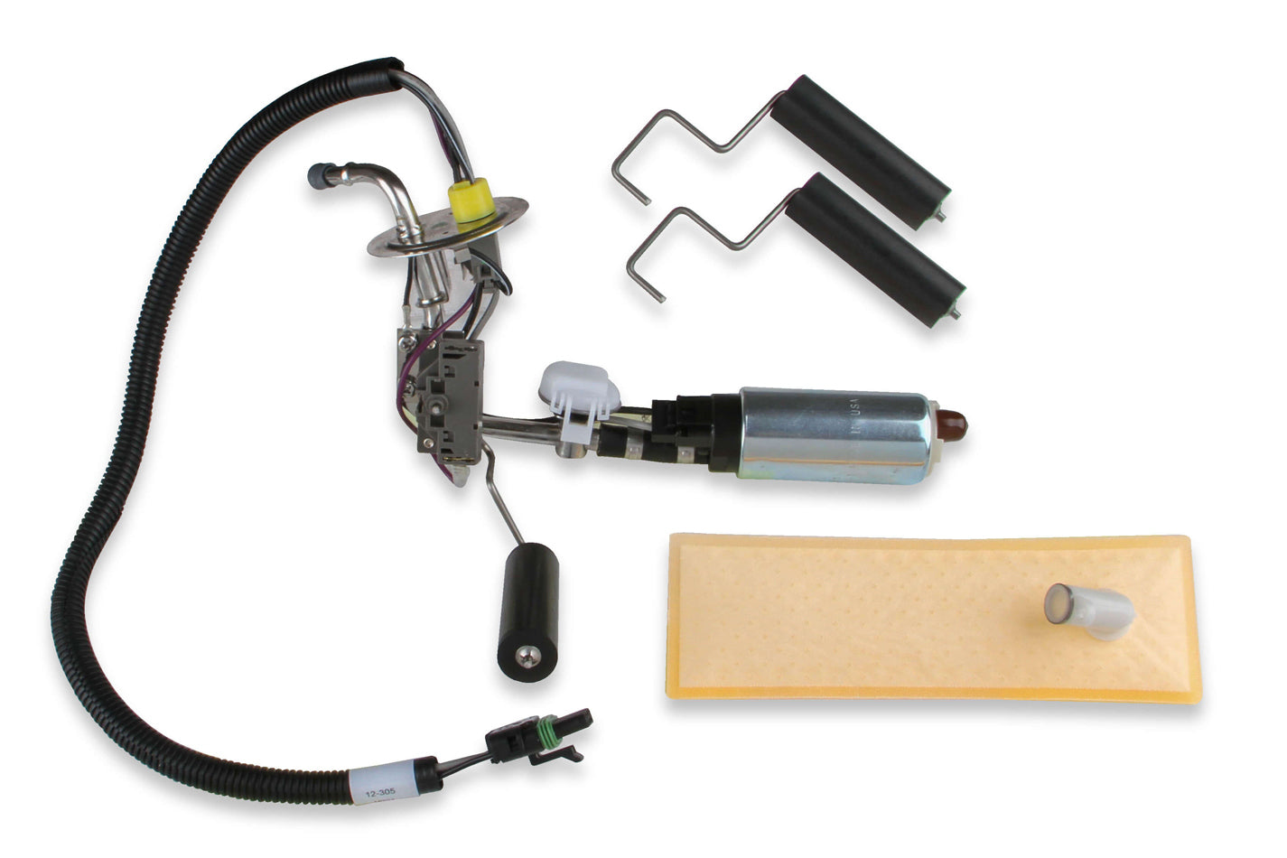 Holley HLY12-305 255 LPH Fuel Pump Module 64-70 Mustang OEM Tank