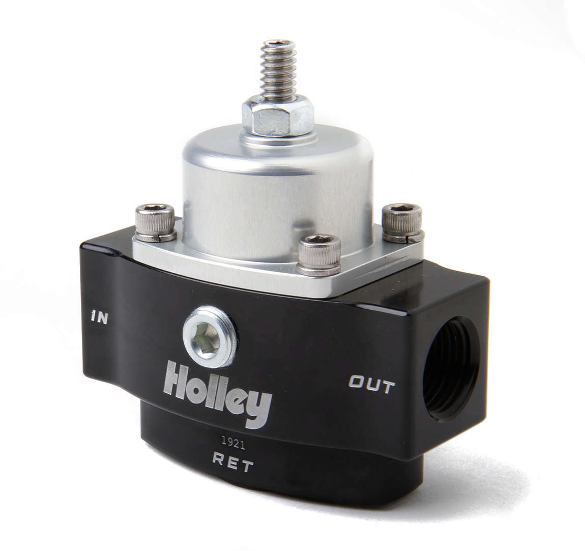 Holley HLY12-841 HP Billet Fuel Press. Regulator w/Bypass